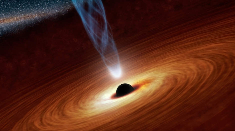 Agujero negro. Cortesía del Observatorio del TMT