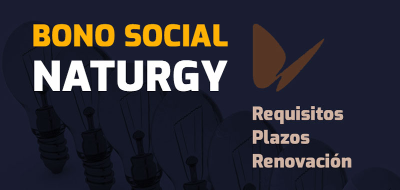 Bono social gas Naturgy requisitos